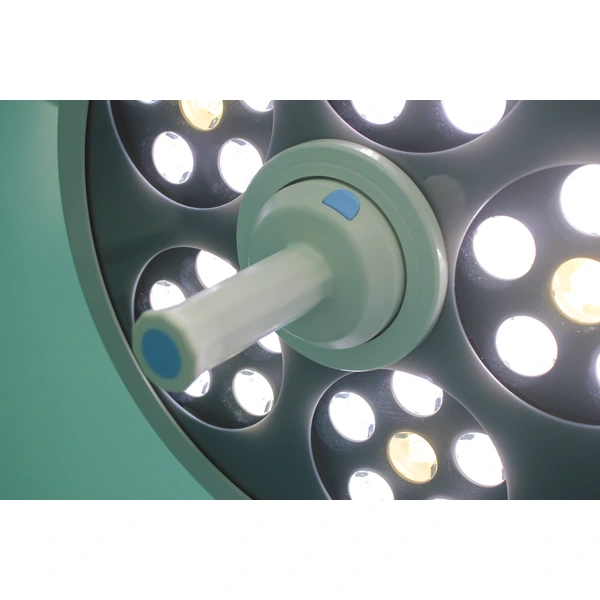 Operating Light Shadowless Surgical Lamp LED Cold Light Source Detachable Handle PLC System Rotary Switch Silent Brake Wheel