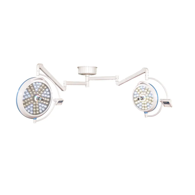 Operating Light Shadowless Surgical Lamp Osram LED Cold Light Source Fully Enclosed Streamlined Aluminum Alloy Material