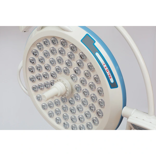 Operating Light Shadowless Surgical Lamp Osram LED Cold Light Source Fully Enclosed Streamlined Aluminum Alloy Material