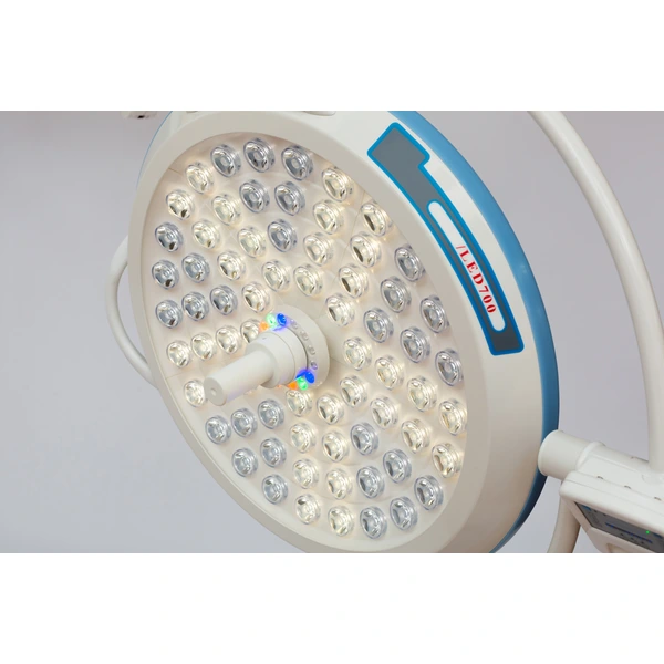 Operating Light Shadowless Surgical Lamp Osram LED Cold Light Source Fully Enclosed Streamlined Aluminum Alloy Material
