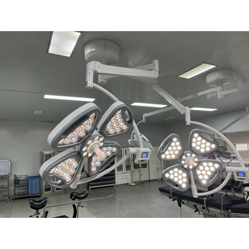 Operating Light Shadowless Surgical Lamp Imported LED Ultra-thin High-definition Optical Lens Petal Shaped Disinfection Handle
