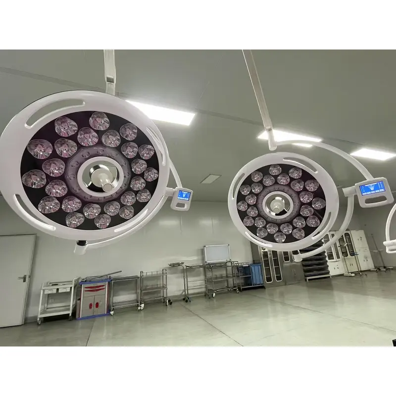 Operating Light Shadowless Surgical Lamp Imported LED Multi-faceted Mirror Reflector Integrated Handle LCD Touch Screen