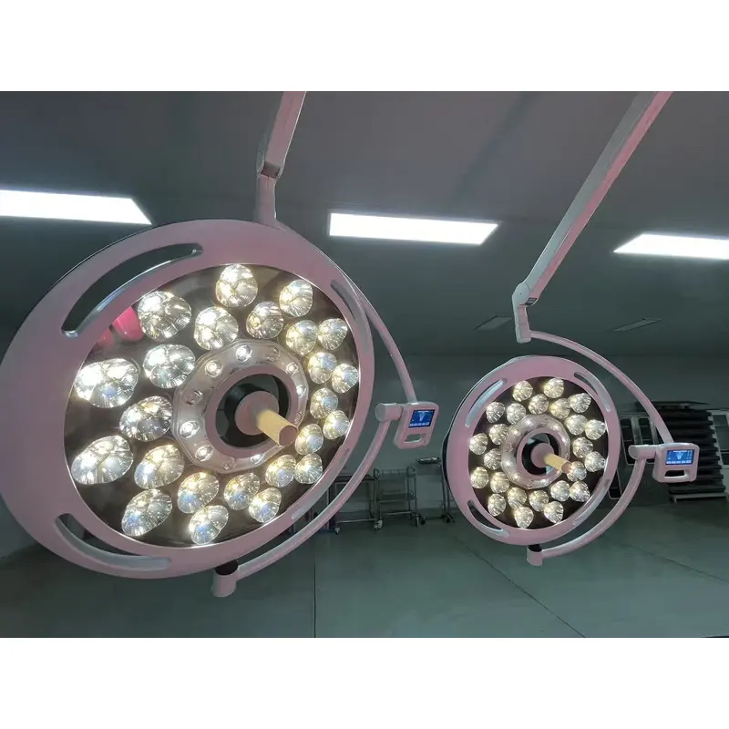 Operating Light Shadowless Surgical Lamp Imported LED Multi-faceted Mirror Reflector Integrated Handle LCD Touch Screen