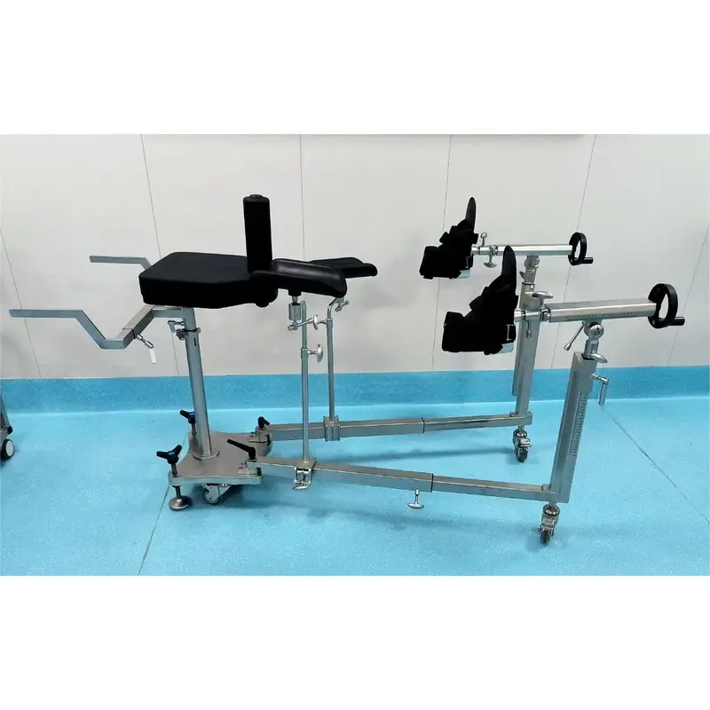 Floor-standing orthopedic traction frame Q1