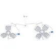 Wall-mounted 2-arm Touch screen LED shadowless lamp for Operating Room