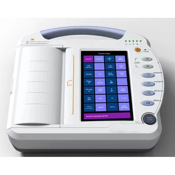 ECG-1212A 10 inch touchscreen ECG machine (12 channel)