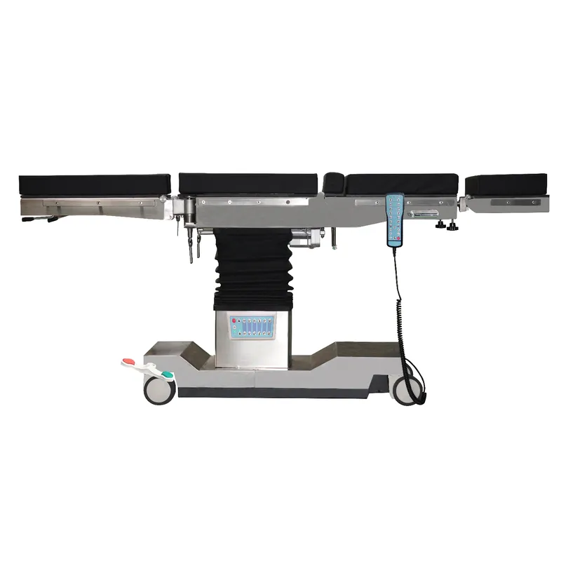 FY-503-E3  C-ARM/X-RAY 5-Motor Dual Control Base with 125mm Large Casters Electric Operating Table