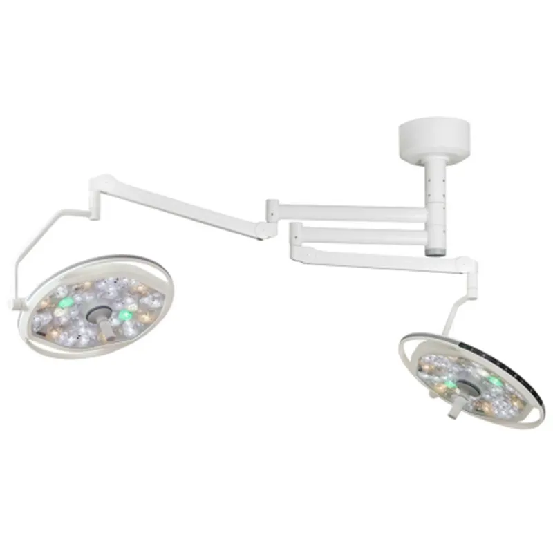Ceiling-mounted Color temperature adjustable LED surgical light