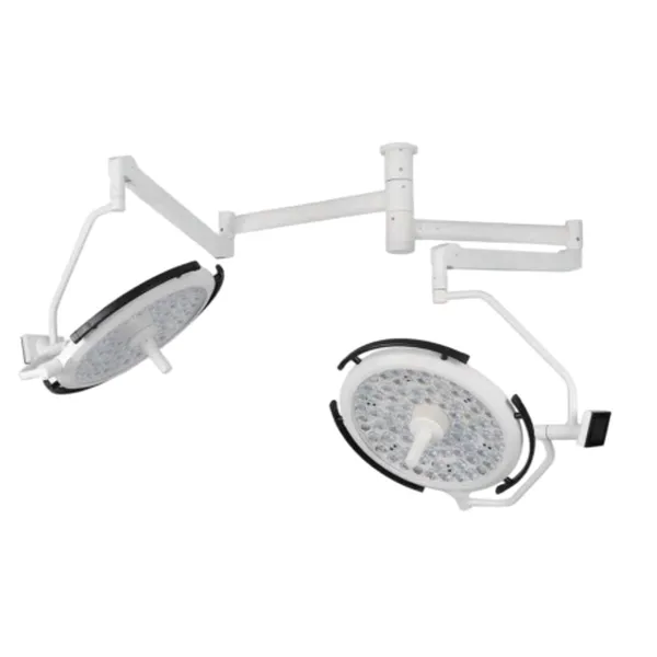 Ceiling-mounted Double-dome  LED Surgical Lamp Hospital Operation Theatre Light