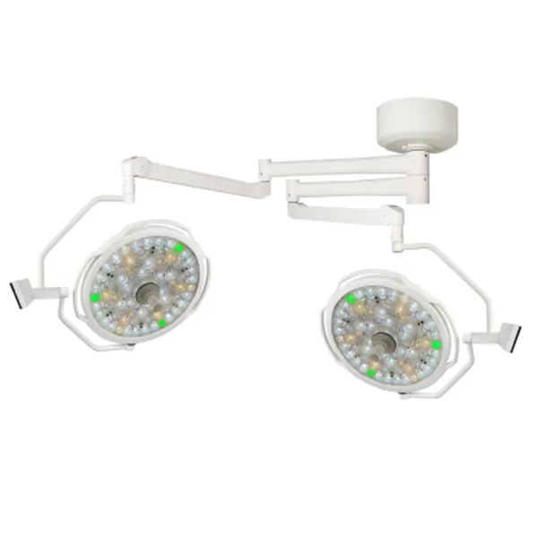 Ceiling-mounted Double-dome Shadowless Lamp for Operating Room