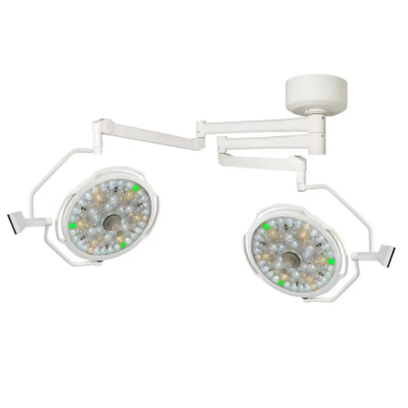 Ceiling-mounted Double-dome Shadowless Lamp for Operating Room