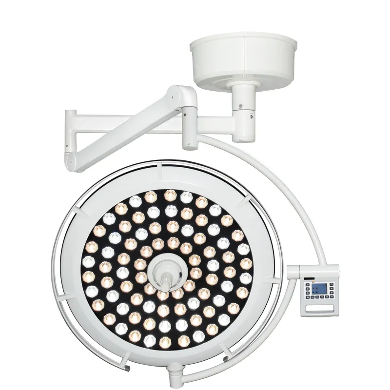 Ceiling-mounted Color temperature adjustable LED surgical light