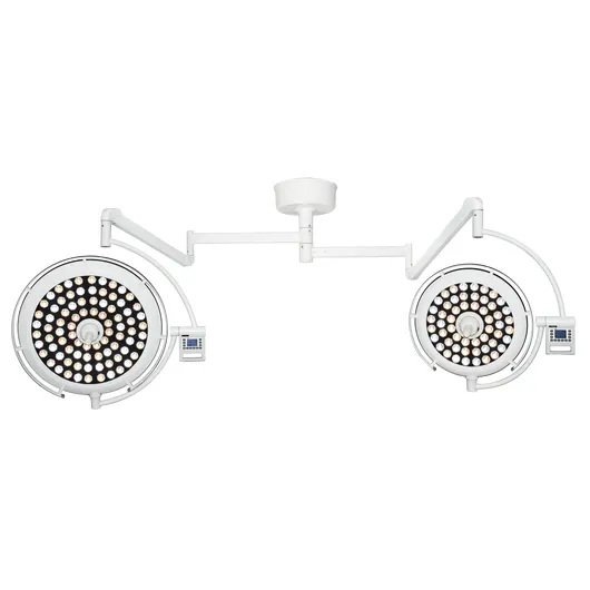 FY-700500A  Double dome Ceiling-mounted Dental Surgical lamp 