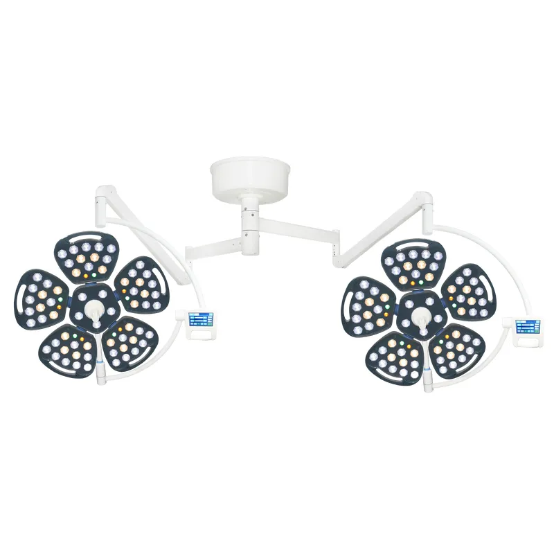 Ceiling-mounted Double Head Shadowless Lamp for Operating Room
