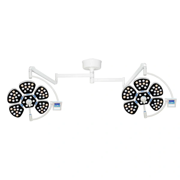 FY-5+5B Ceiling-mounted Double Lamp Head Surgical Lamp LED Shadowless Lamp for Hospital