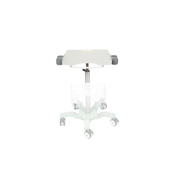 Height-adjustable Ultrasound Trolley