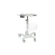 Height-adjustable Ultrasound Trolley
