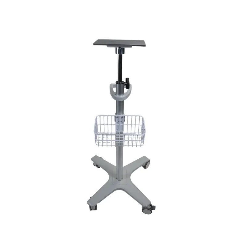 Height-adjustable Patient Monitor Trolley
