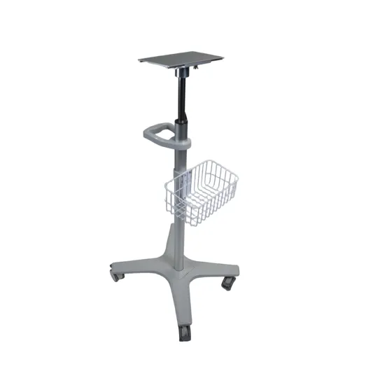 Height-adjustable Patient Monitor Trolley