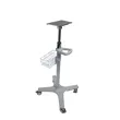 Height-adjustable Patient Monitor Trolley