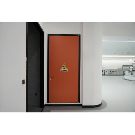 Radiation protection door