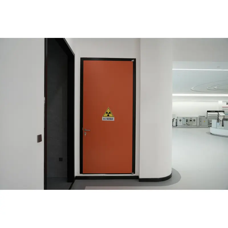 Radiation protection door