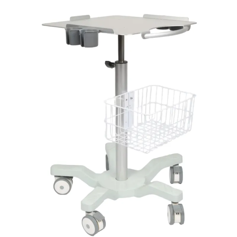 FY-621 Ultrasound Trolley with Aluminum Alloy Tabletop