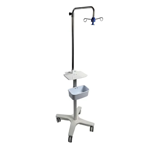 FY-625 Infusion Pump Trolley with Curved IV Pole