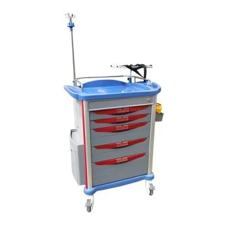 FY-ET750-A (Standard) Emergency Trolley (New Model, Dark Color)