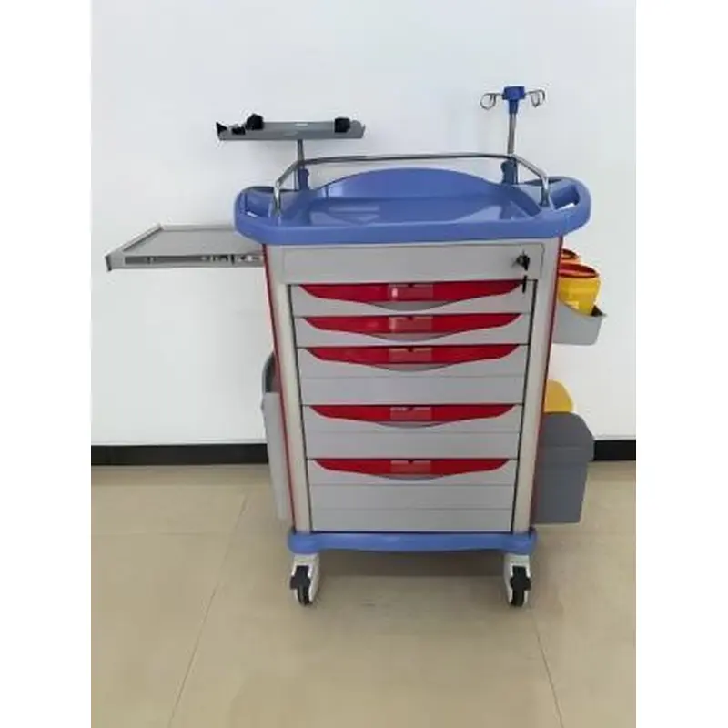 FY-ET750-B/C/D (Light Blue/Colorful/Blue) Emergency Trolley (New Model)