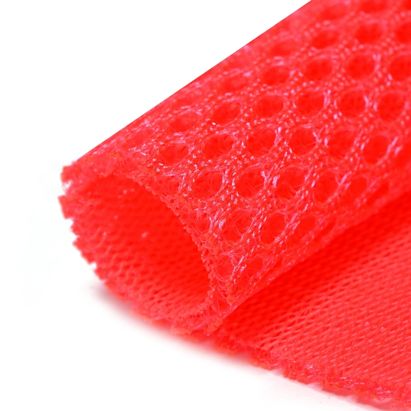 Manufacturer Accept custom design 100% polyester 3d knitted mesh fabric for shoe upper