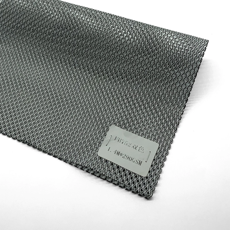 Manufacturer Accept custom design 100% polyester 3d knitted mesh fabric for shoe upper