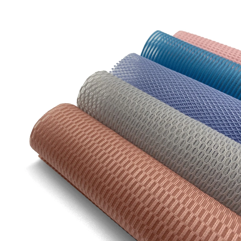 Good quality breathable 100% polyester waterproof tear-resistant casual shoe upper mesh fabric