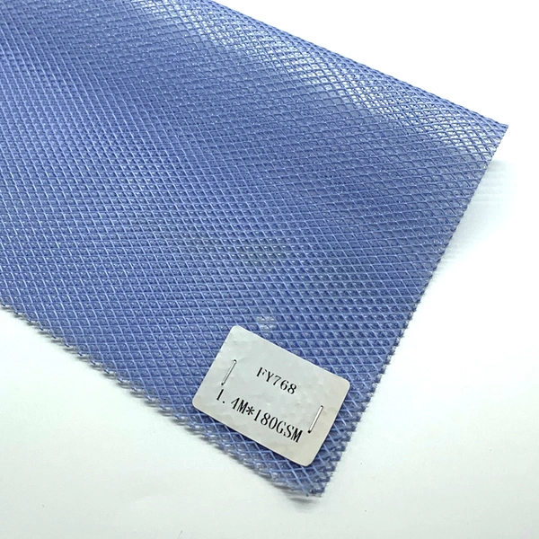 Good quality Solid Color polyester garment backpack shoe lining mesh fabric