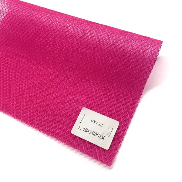 Professional wholesale Polyester fabric material stretch Breathable clothing shoes inner Lining Fabric