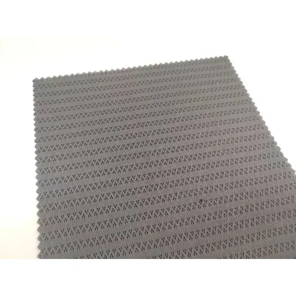 High quality polyester spandex leggings honeycomb space layer fabric with good air permeability