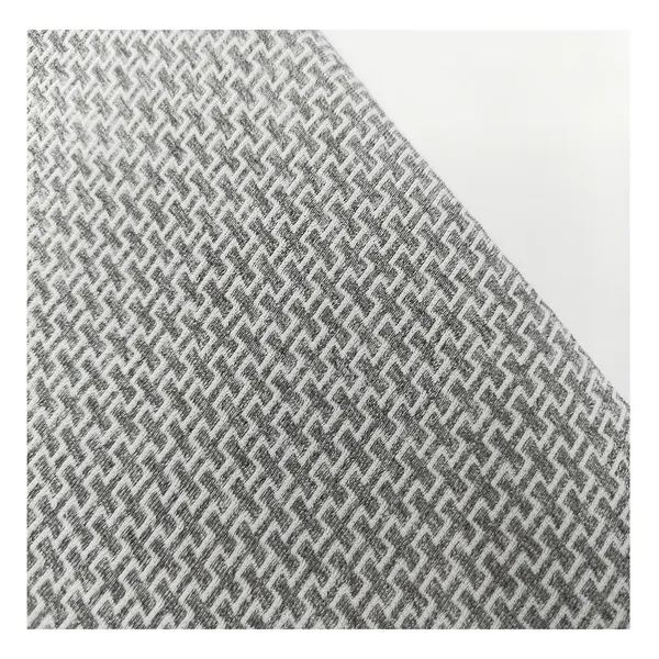 Space layer embossed polyester spandex sports knitted pointelle fabric pointelle fabric Shoe fabric