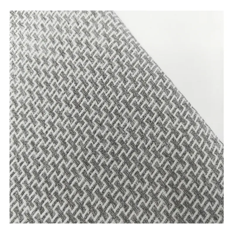 Space layer embossed polyester spandex sports knitted pointelle fabric pointelle fabric Shoe fabric