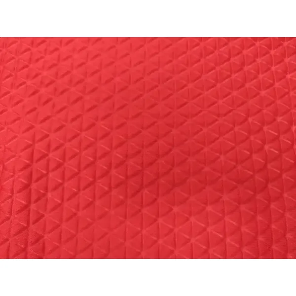 Space layer embossed polyester spandex sports knitted pointelle fabric pointelle fabric Shoe fabric