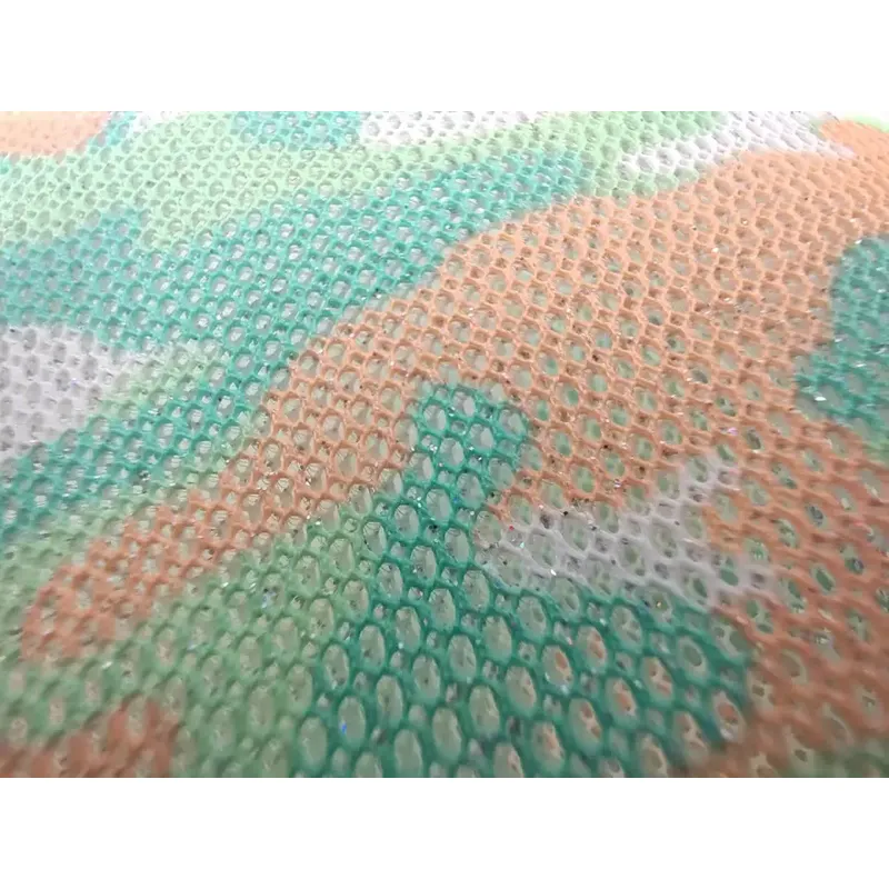 Color reflective shoe fabric Compound polyester shoe fabric Wear resistant and tear resistant composite fabric