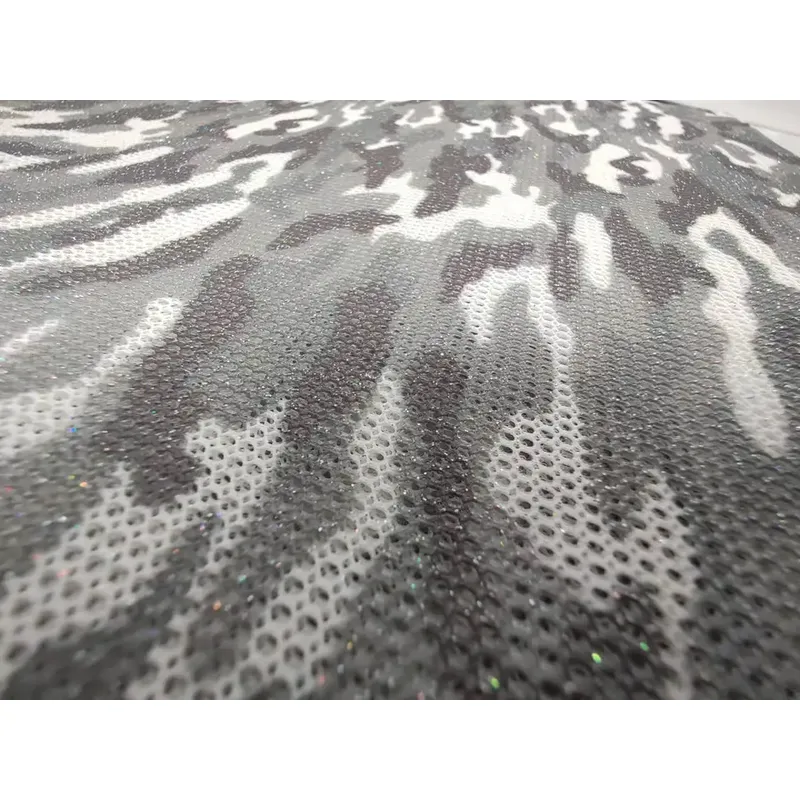Color reflective shoe fabric Compound polyester shoe fabric Wear resistant and tear resistant composite fabric