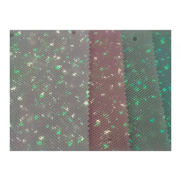 Fabric with rough feel Luminous fabric 100 Polyester fabric Net cloth Luminous mesh cloth