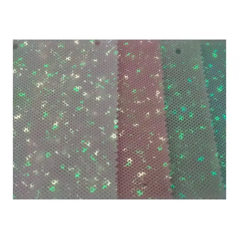 Fabric with rough feel Luminous fabric 100 Polyester fabric Net cloth Luminous mesh cloth