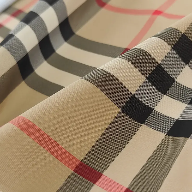 YY0016P-04 100%UE0312AS 100%P yarn dyed check fabric for ShirtN 380T Matte nylon cool touch(Tanatex) fabric for thin jacket/beach pants/pants