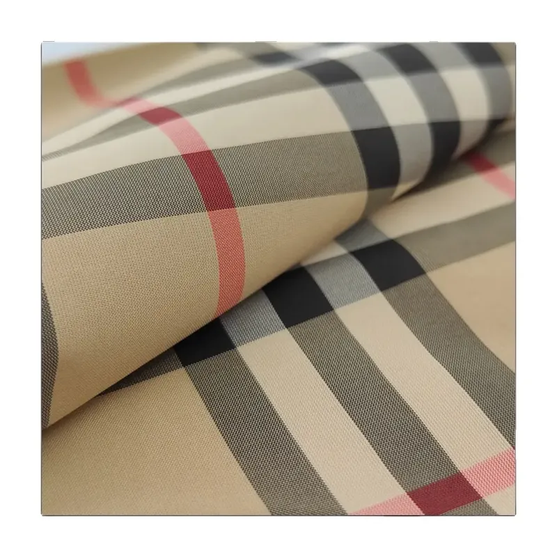 YY0016P-04 100%UE0312AS 100%P yarn dyed check fabric for ShirtN 380T Matte nylon cool touch(Tanatex) fabric for thin jacket/beach pants/pants