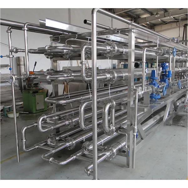 машина для стерилизации трубок, трубчатый стерилизатор, стерилизация uht