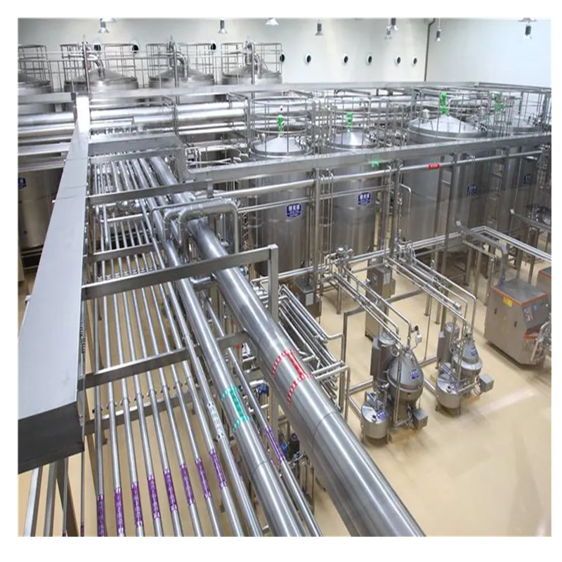 خط تصنيع الحليب المبستر