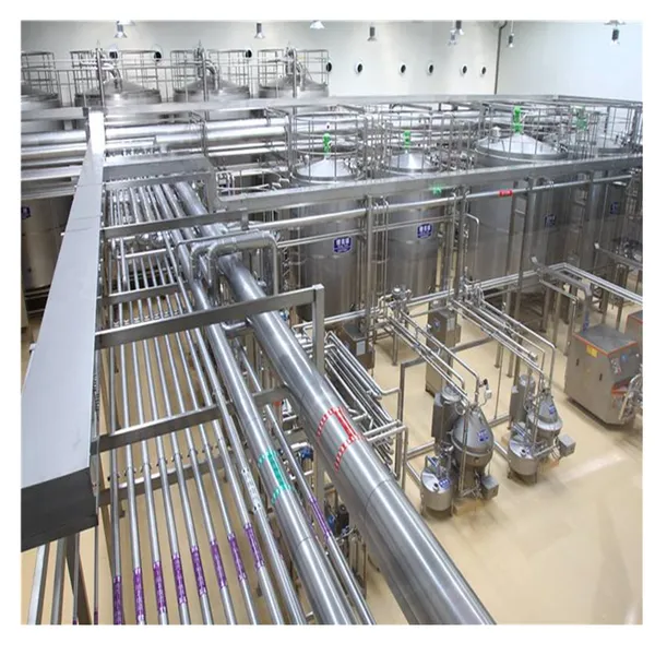 линия по переработке пастеризованного молока