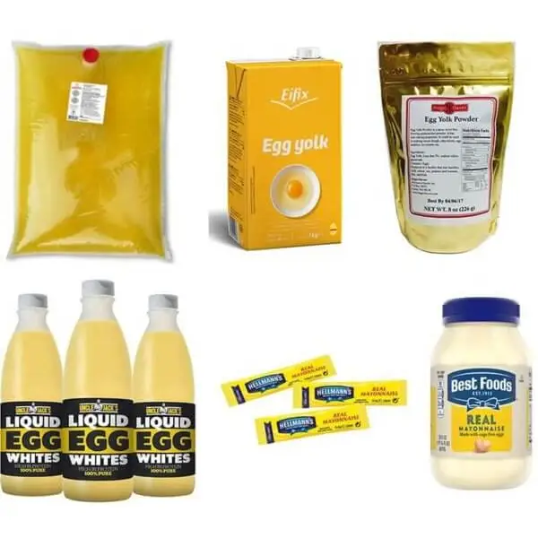 خط تجهيز البيض السائل ، خط إنتاج مسحوق البيض ، آلة البيض