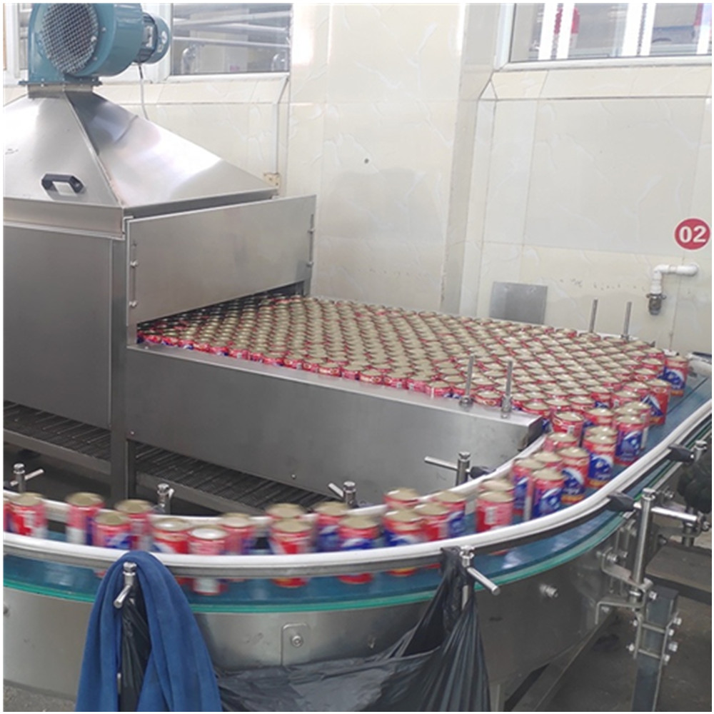 canned fish processing line
